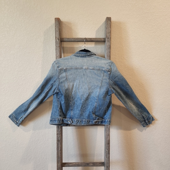 Route 66 Women's Cute Cropped Jean Jacket- Size Small - Picture 2 of 8